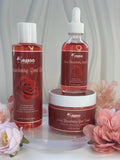 Sassoo Strawberry Rose Body Care Set – 3 Piece Skincare Collection