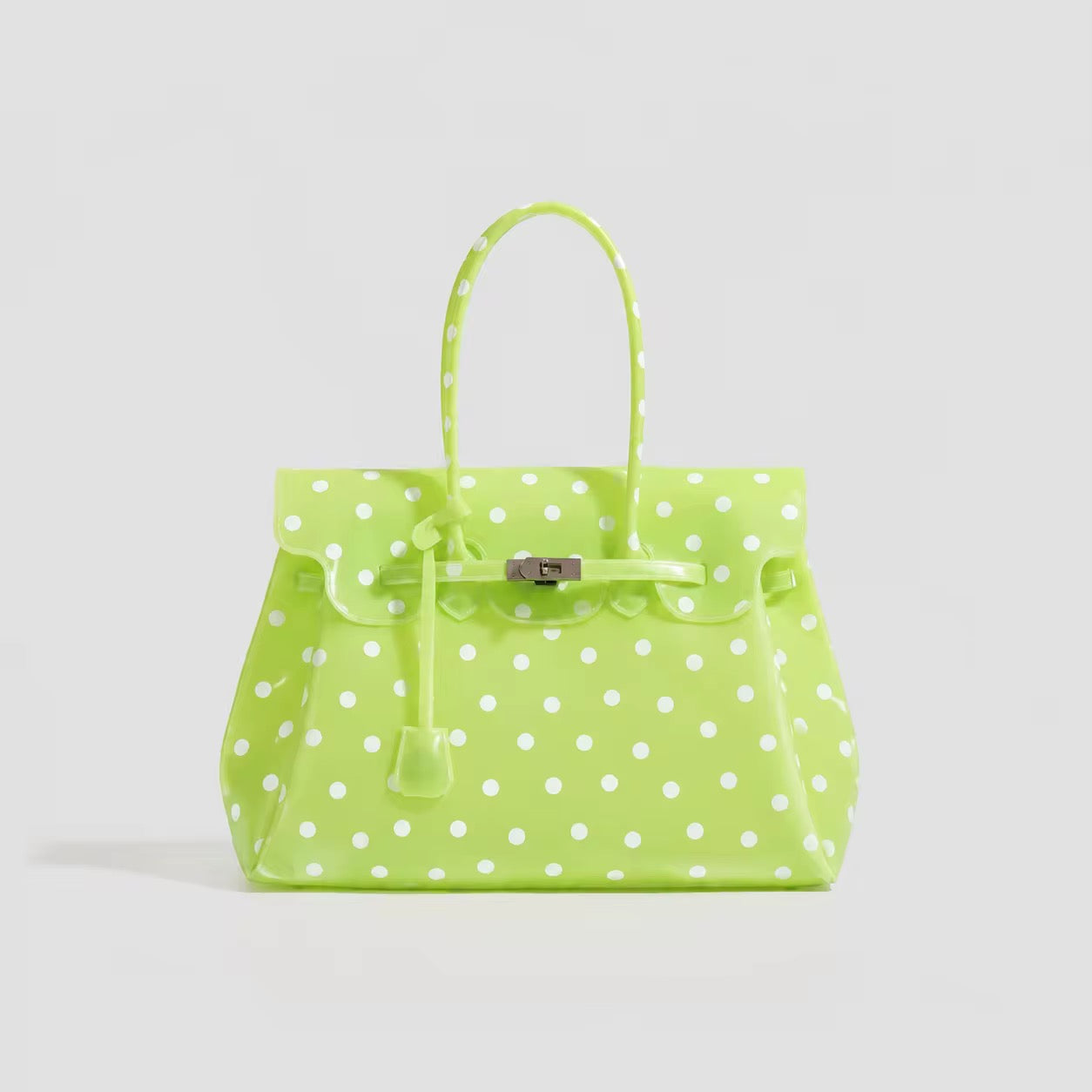 PRE-ORDER AVAILABLE 

Pink Polka Dot Fashion Tote Bag