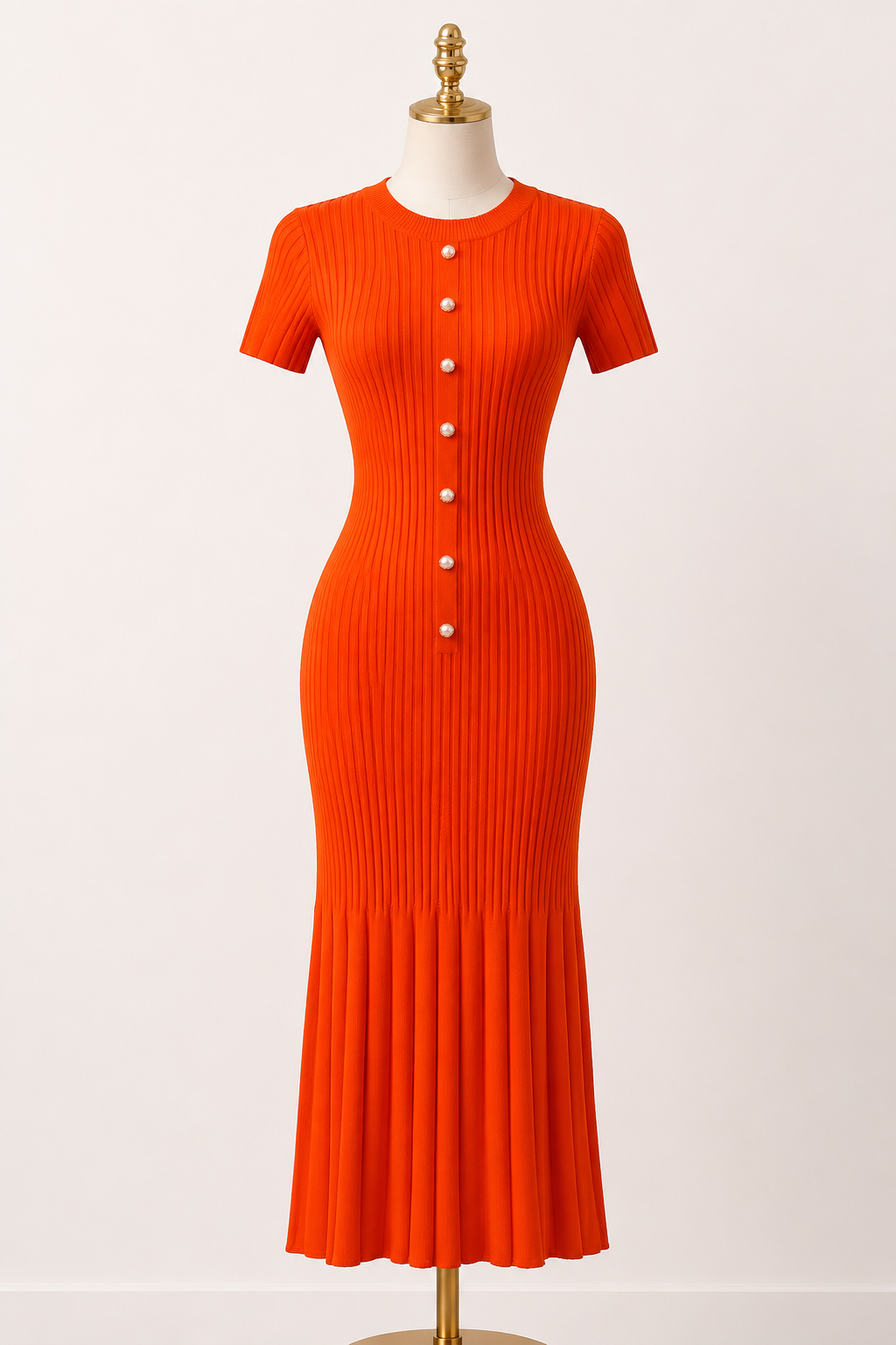 Elegant Ribbend Mini Dress