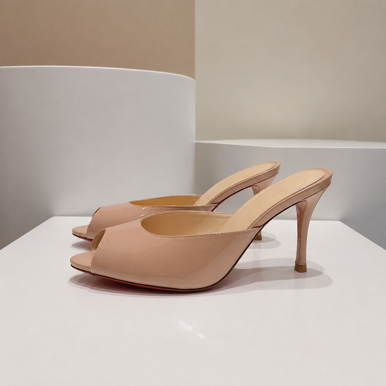 Black High Heel Sandals