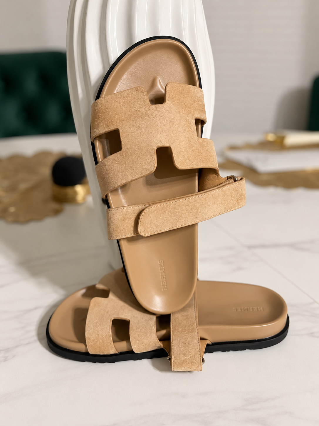 Elegant Beige Sandals – New Arrival